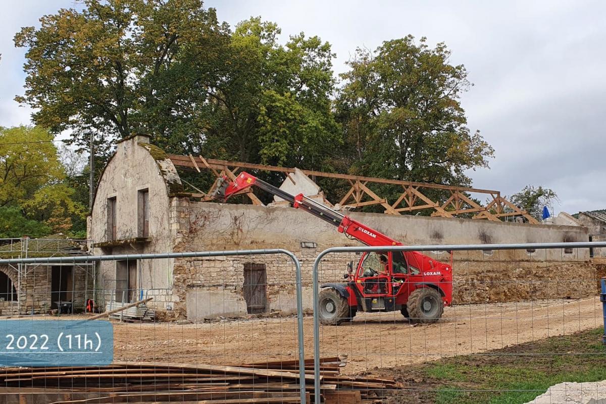 Travaux au Domaine